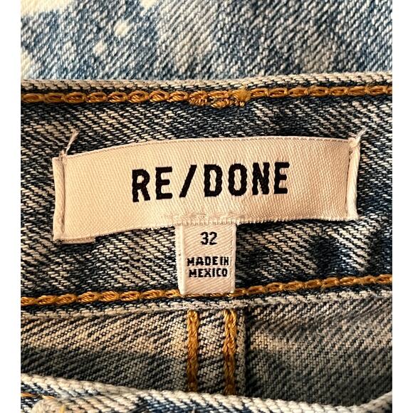 RE/Done Shorts 70s high waisted denim size 32 - Picture 3 of 6